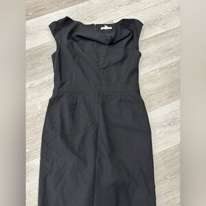 Banana Republic Classic Black Midi Dress